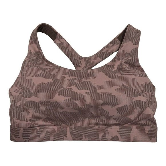 Athleta Other - NWT ATHLETA Ultimate Textured D-DD Bra Sz MEDIUM Pink Gray